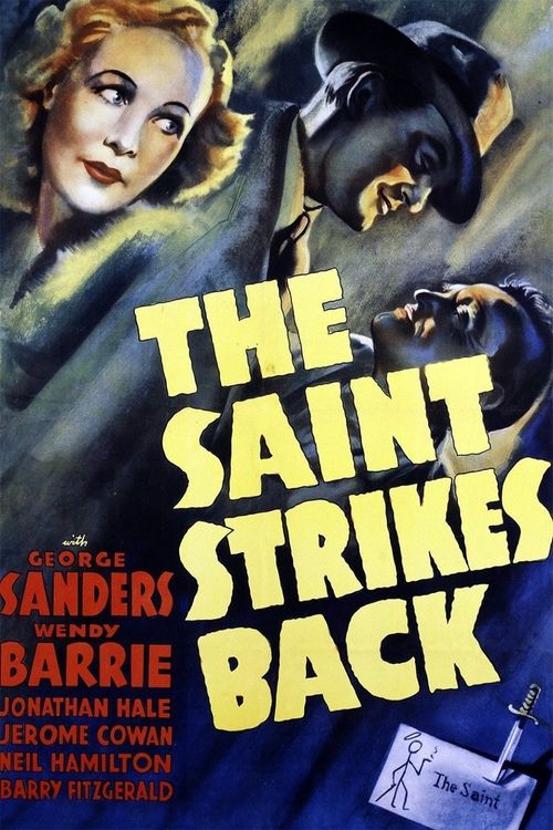 The Saint Strikes Back Poster