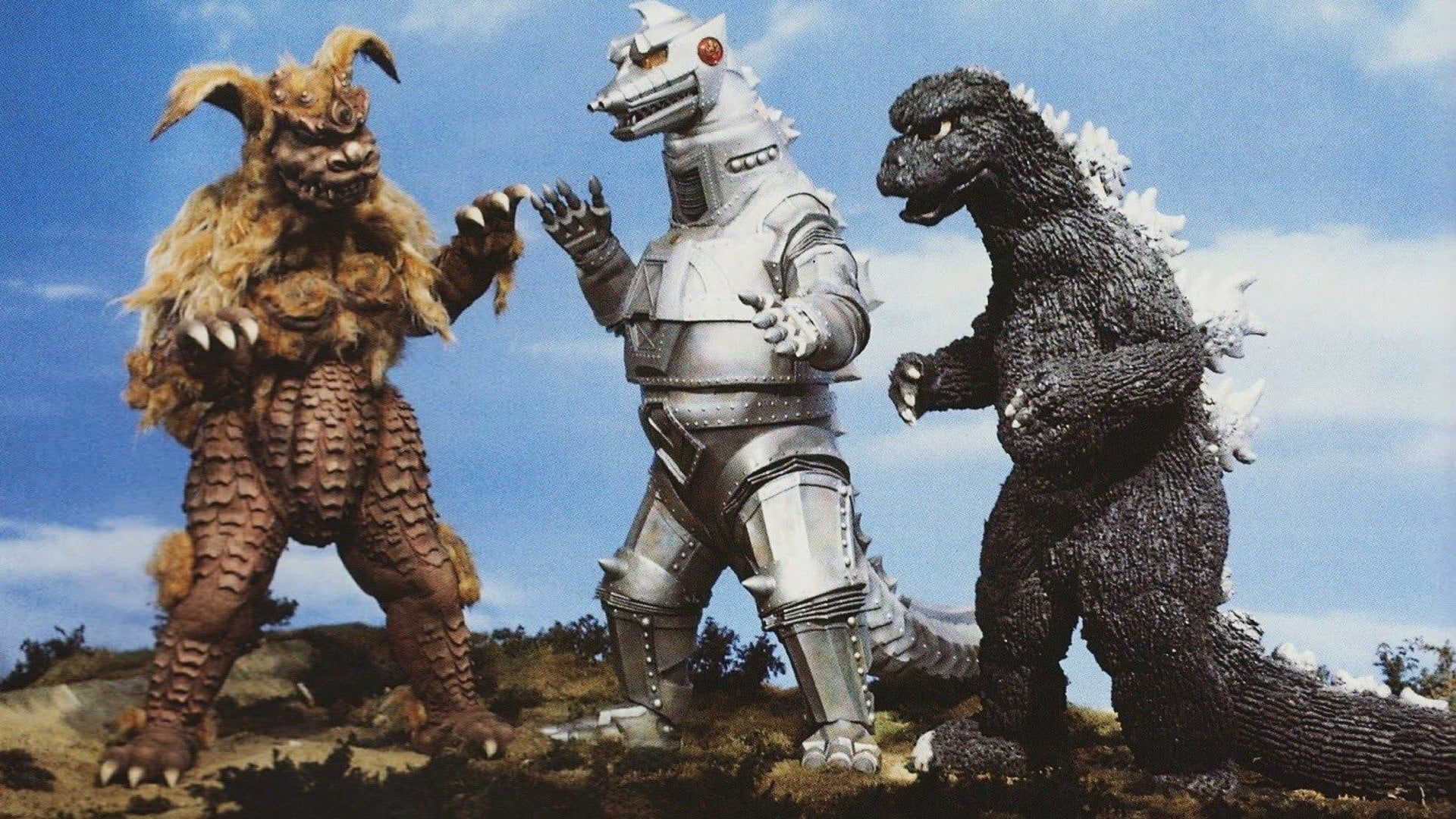 Godzilla vs. Mechagodzilla Backdrop