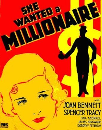  She Wanted a Millionaire Poster