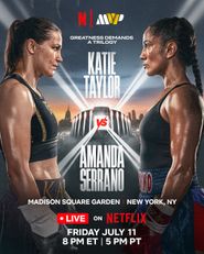 Upcoming Katie Taylor vs. Amanda Serrano 3 Poster