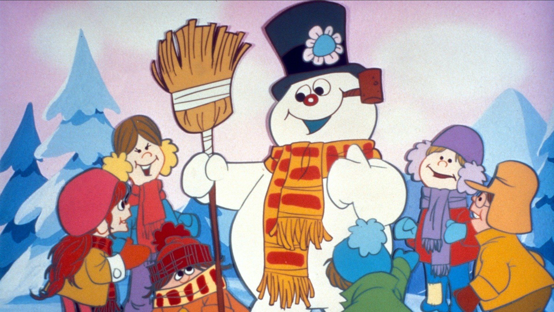 Frosty's Winter Wonderland Backdrop