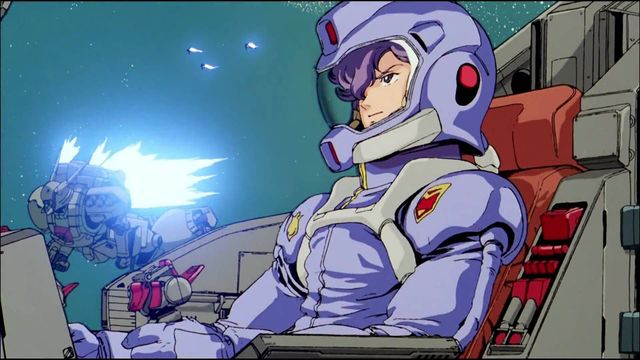 Mobile Suit Gundam F91 Backdrop