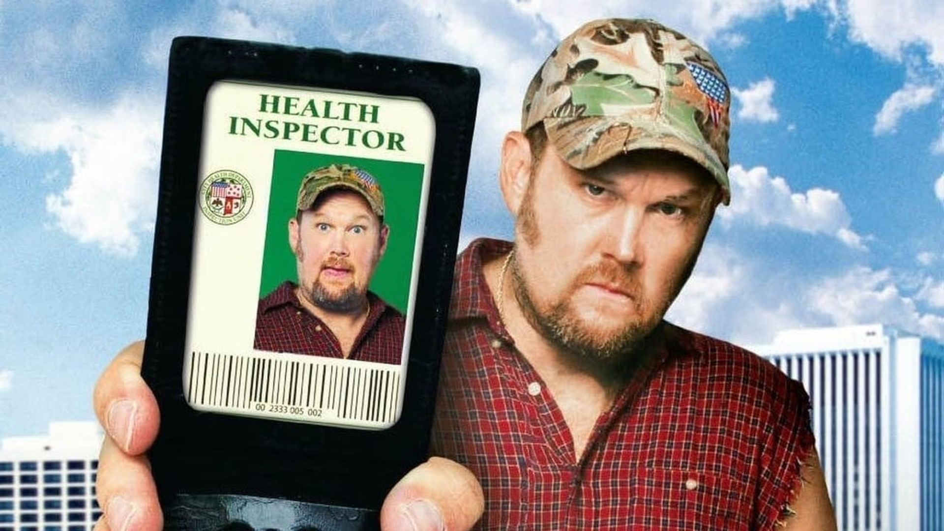 Larry the Cable Guy: Health Inspector Backdrop