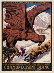 The Olympic Games Held at Chamonix in 1924 Poster