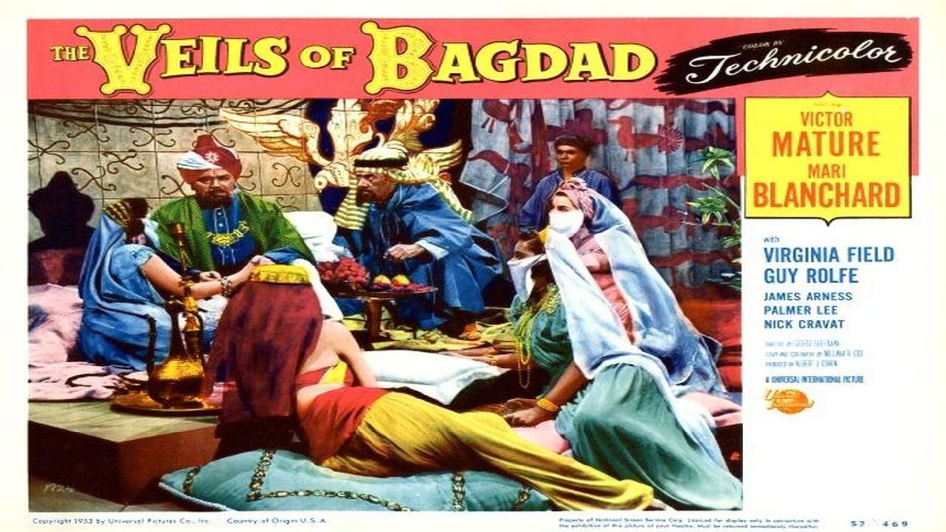 The Veils of Bagdad Backdrop