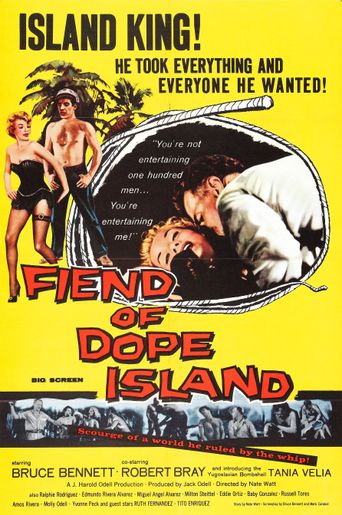  The Fiend of Dope Island Poster