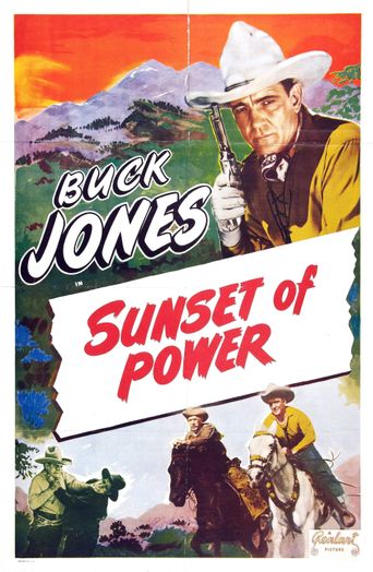  Sunset of Power Poster