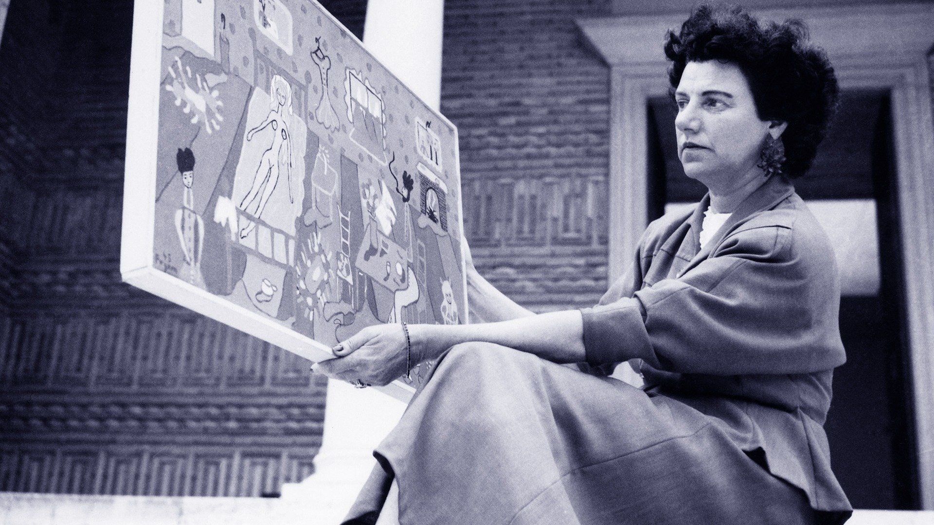 Peggy Guggenheim: Art Addict Backdrop