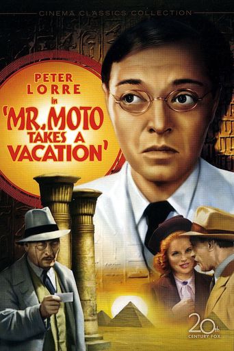  Mr. Moto Takes a Vacation Poster