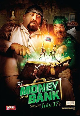  WWE Money In The Bank 2011 Poster