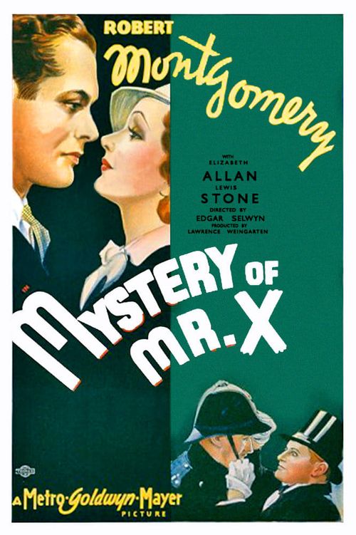 The Mystery of Mr. X Poster