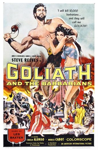  Goliath and the Barbarians Poster