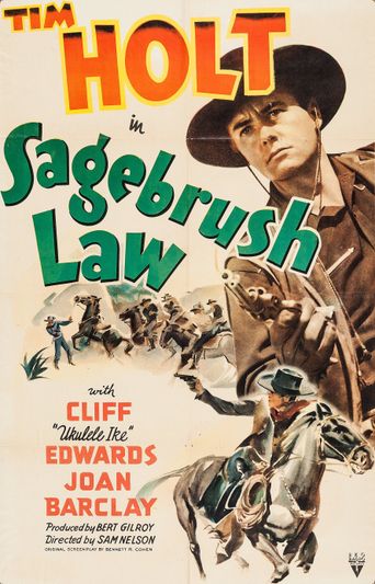  Sagebrush Law Poster