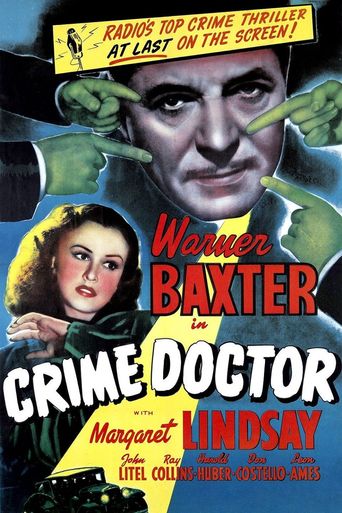  Crime Doctor Poster