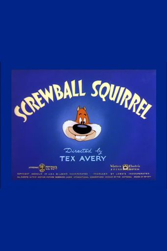  Screwball Squirrel Poster