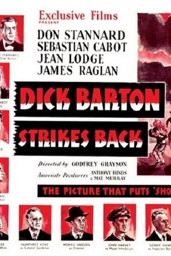  Dick Barton Strikes Back Poster