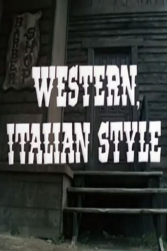  Western, Italian Style Poster