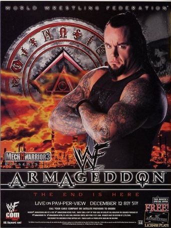  WWE Armageddon 1999 Poster