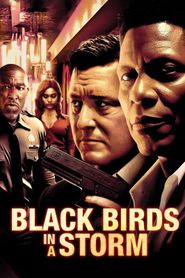  Black Birds in a Storm Poster