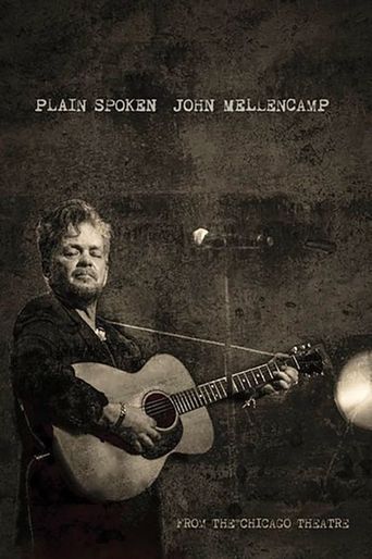 John Mellencamp: Plain Spoken Live from The Chicago Theatre Poster