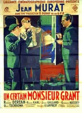  Un certain monsieur Grant Poster