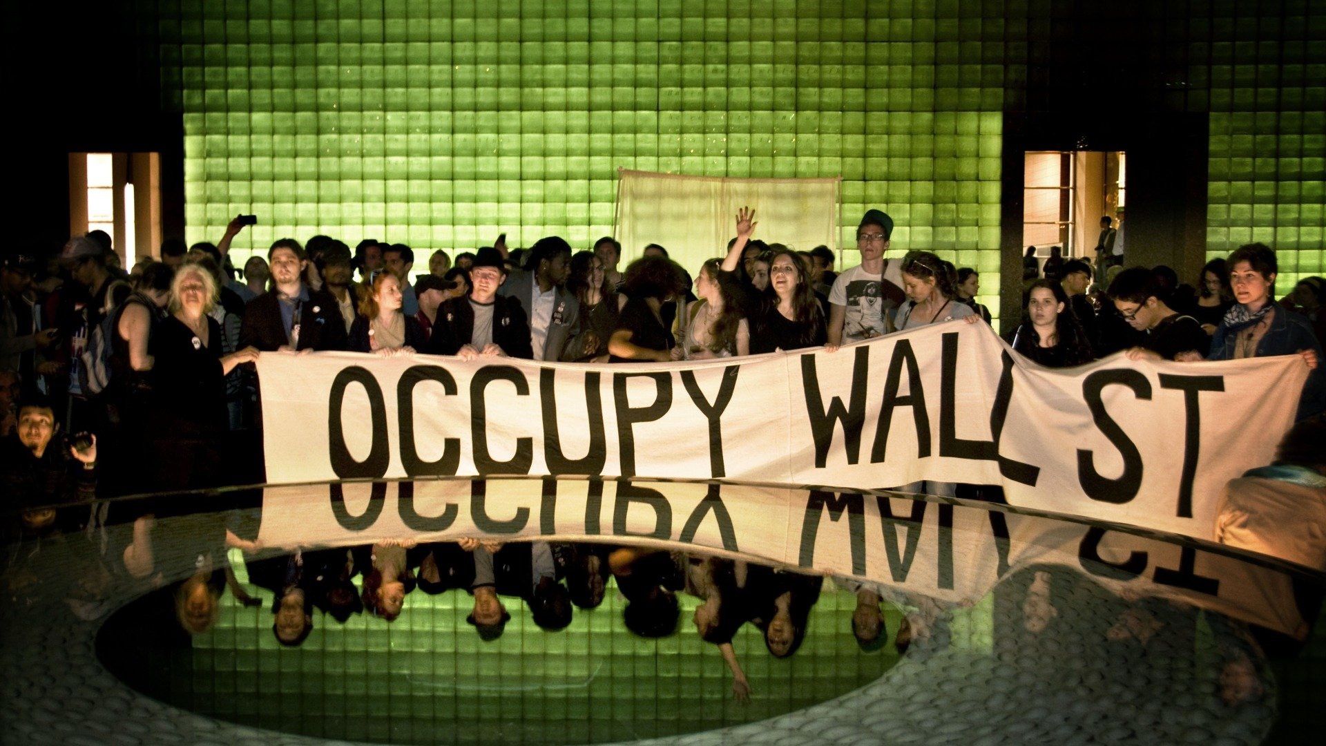 99%: The Occupy Wall Street Collaborative Film Backdrop