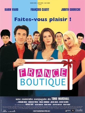  France Boutique Poster