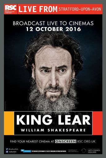  RSC: King Lear Poster