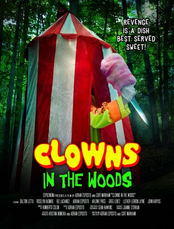  Clowns in the Woods Poster