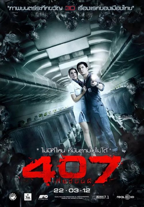 407 Dark Flight 3D Poster