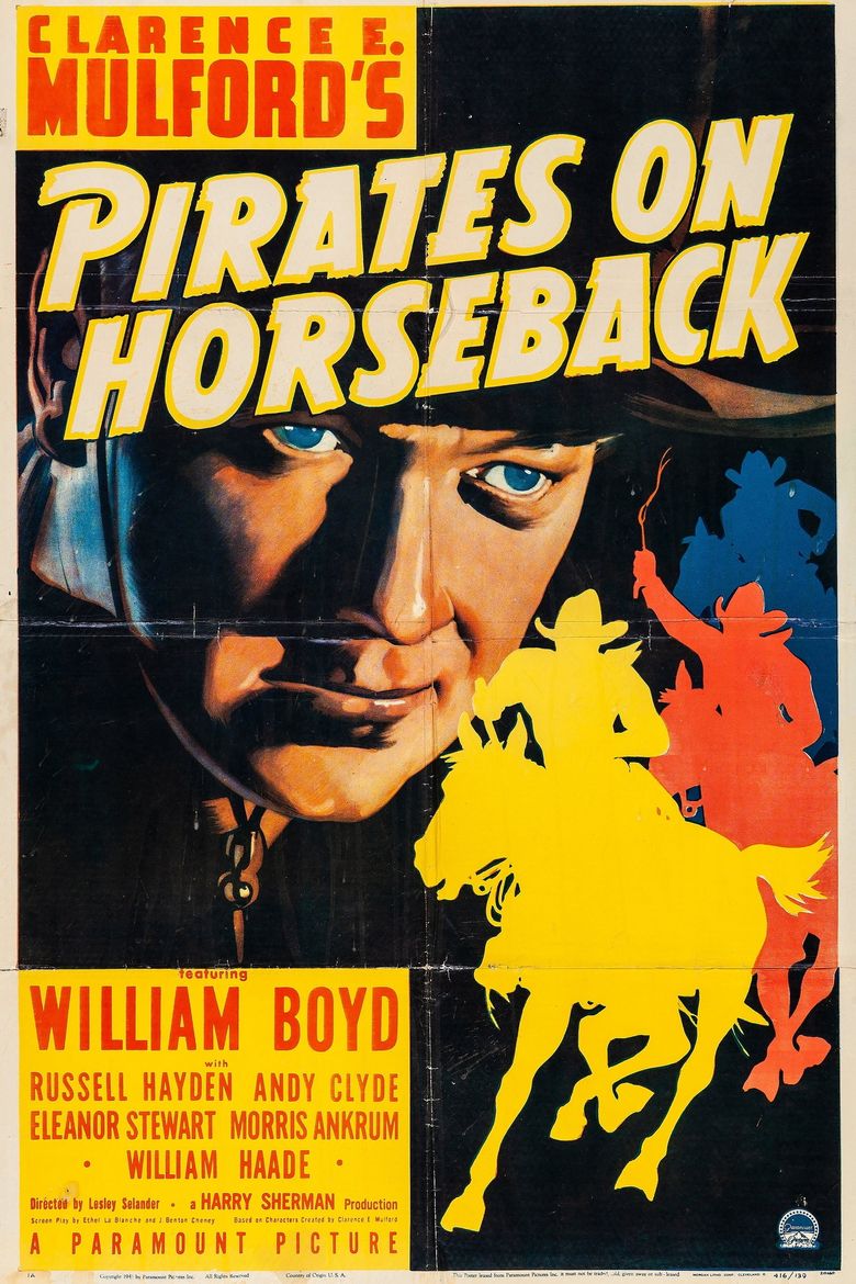 Pirates on Horseback Poster