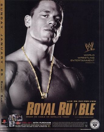  WWE Royal Rumble 2004 Poster