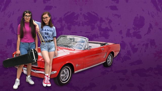 Teenage Girl: First Wheels Backdrop