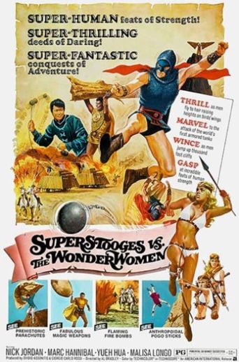  Super Stooges vs the Wonder Women Poster