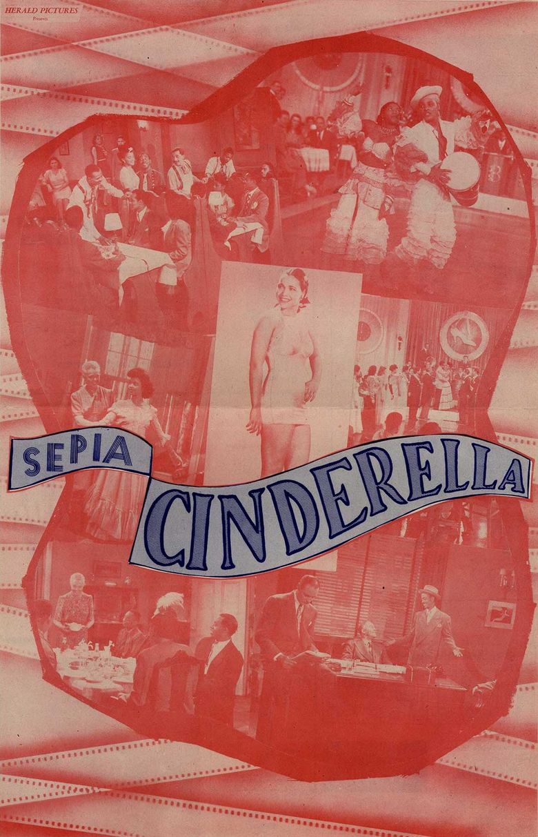 Sepia Cinderella Poster