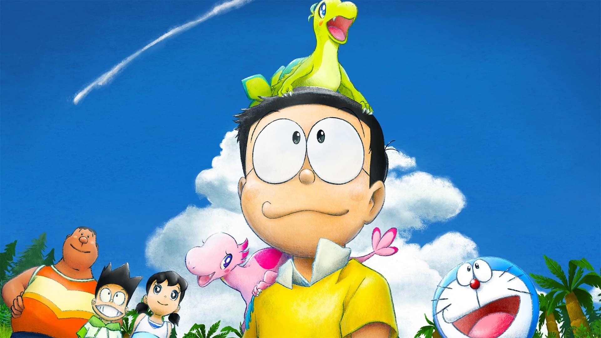 Doraemon: Nobita's New Dinosaur Backdrop