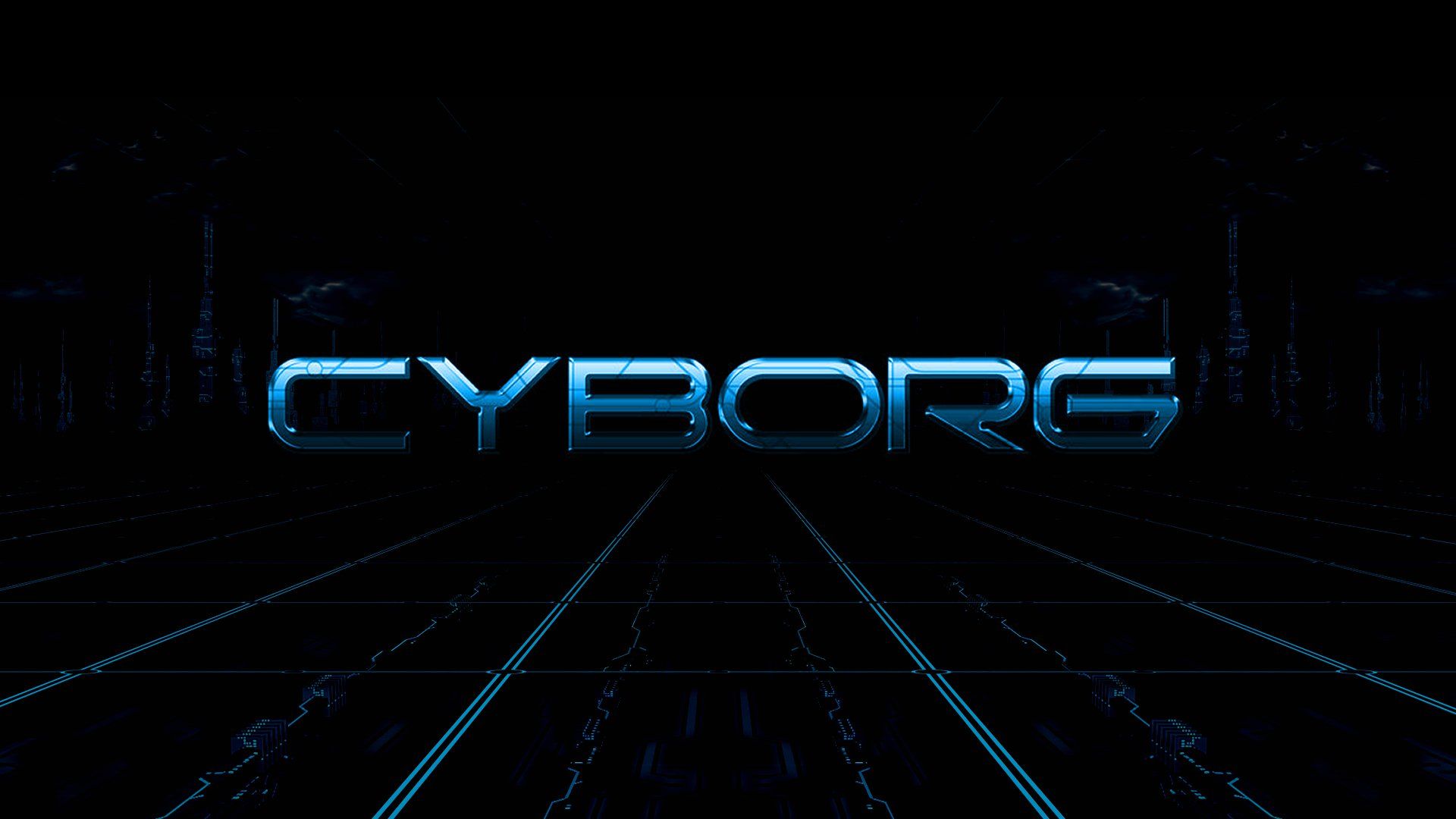 Cyborg Backdrop