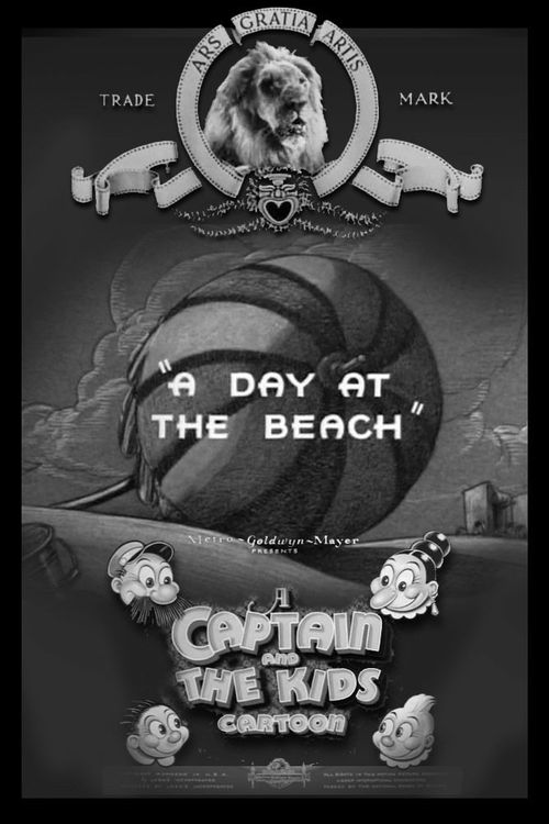 A Day at the Beach Poster