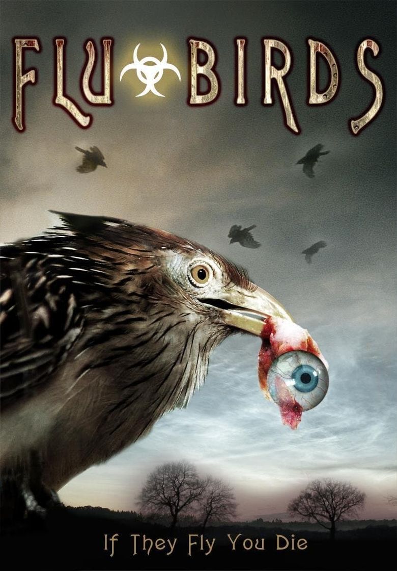 Flu Bird Horror Poster