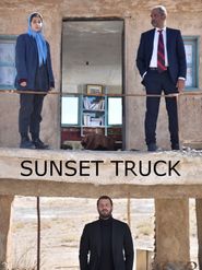  Sunset Truck Poster