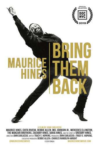  Maurice Hines: Bring Them Back Poster