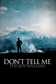  Don't Tell Me the Boy Was Mad Poster