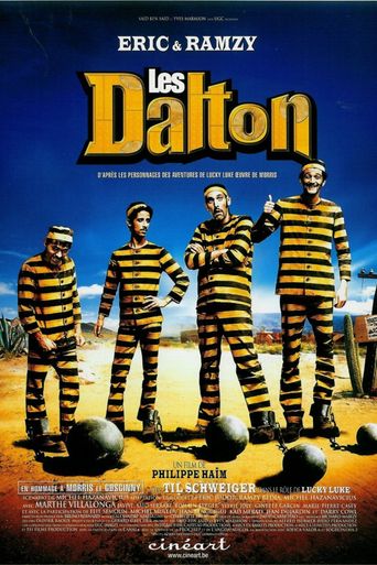  Lucky Luke and the Daltons Poster