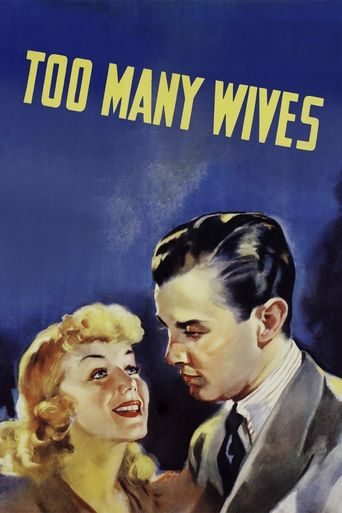  Too Many Wives Poster