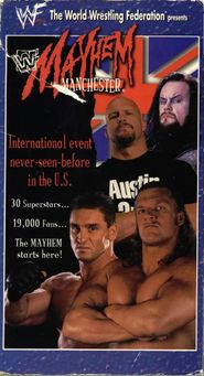  WWE Mayhem in Manchester Poster