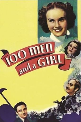  One Hundred Men and a Girl Poster