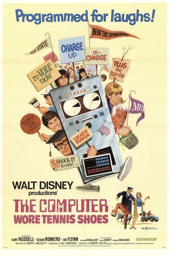  The Computer Wore Tennis Shoes Poster