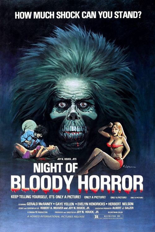 The Night Of Bloody Horror Poster