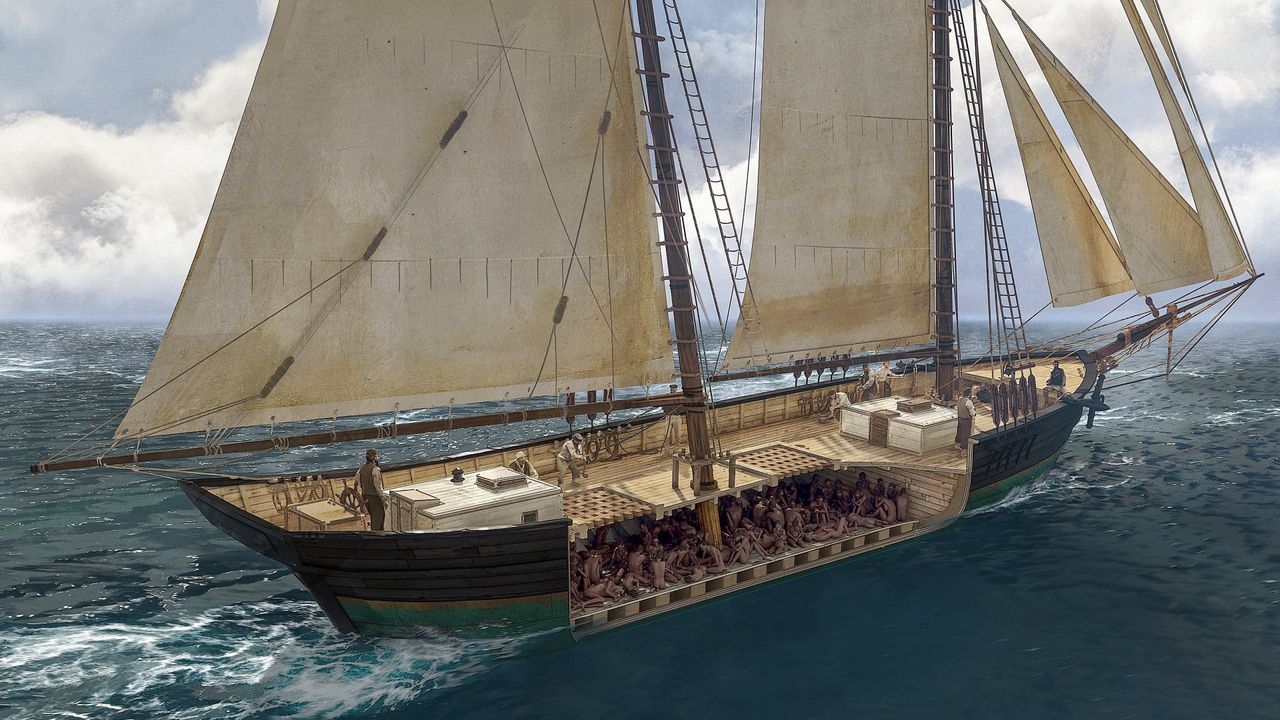 Clotilda: Last American Slave Ship Backdrop