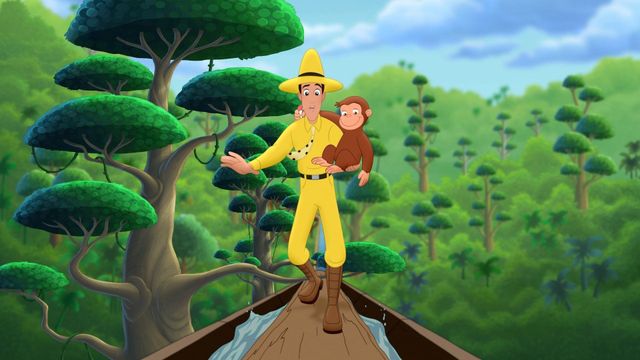 Curious George 3: Back to the Jungle Backdrop